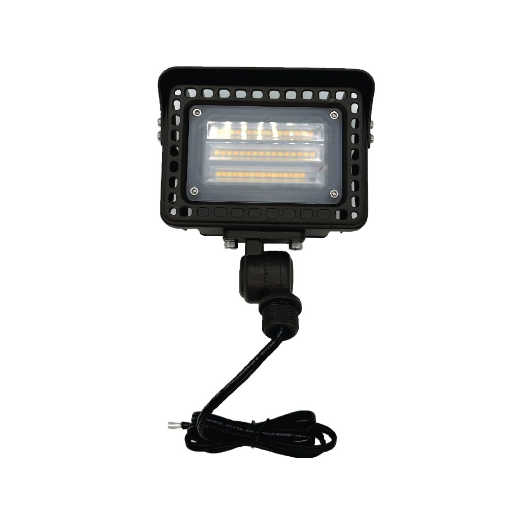 Outdoor LED Flood Light – adjustable brightness from 2W to 20W, color from 3000K-4000K and and 9V – 24V power