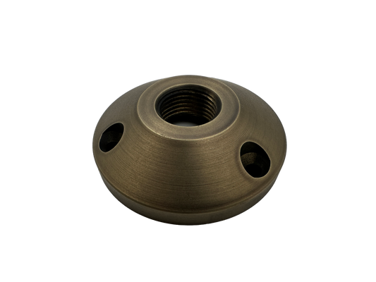 Brass Round Mounting Base