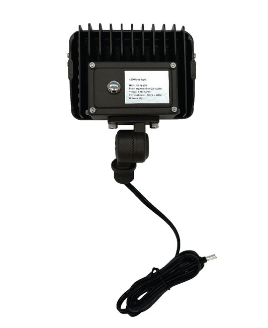 Outdoor LED Flood Light – Adjustable 2-20 Watts, Adjustable 3000K-4000K 12V