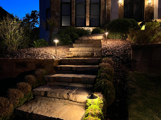 Centennial Brass Path Light