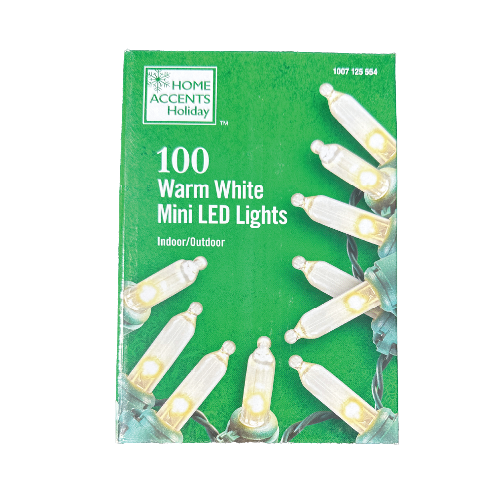 Mini Holiday Warm White Accent Lights - 10 boxes (case)