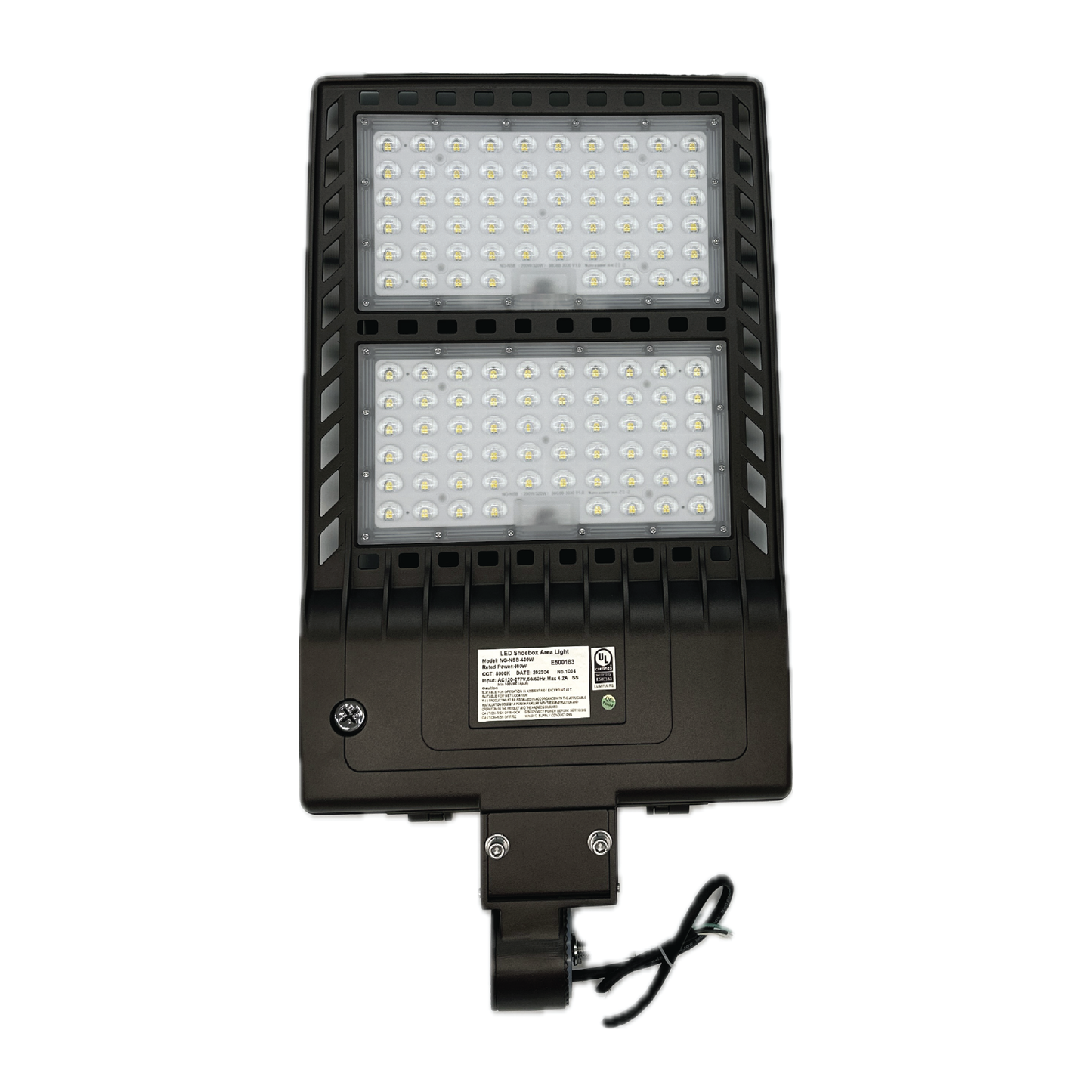 400W LED Shoebox Parking Lot Area Light