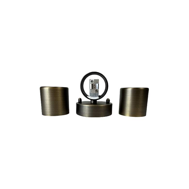 Antique Brass Landscape Sconce Up/Down Spot Light