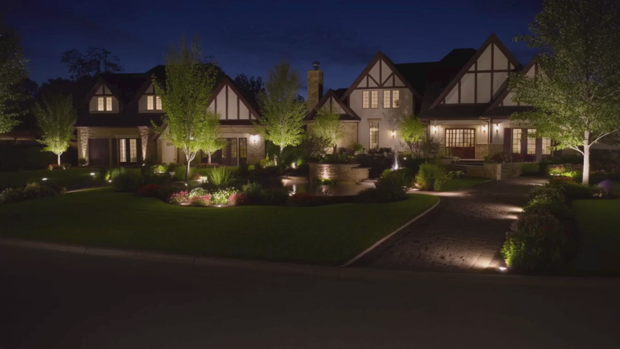 Video showing professionally lit and modern house for GLE